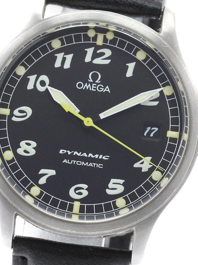 Omega Dynamic 520050 Date Black Dial Automatic Mens Watch938326